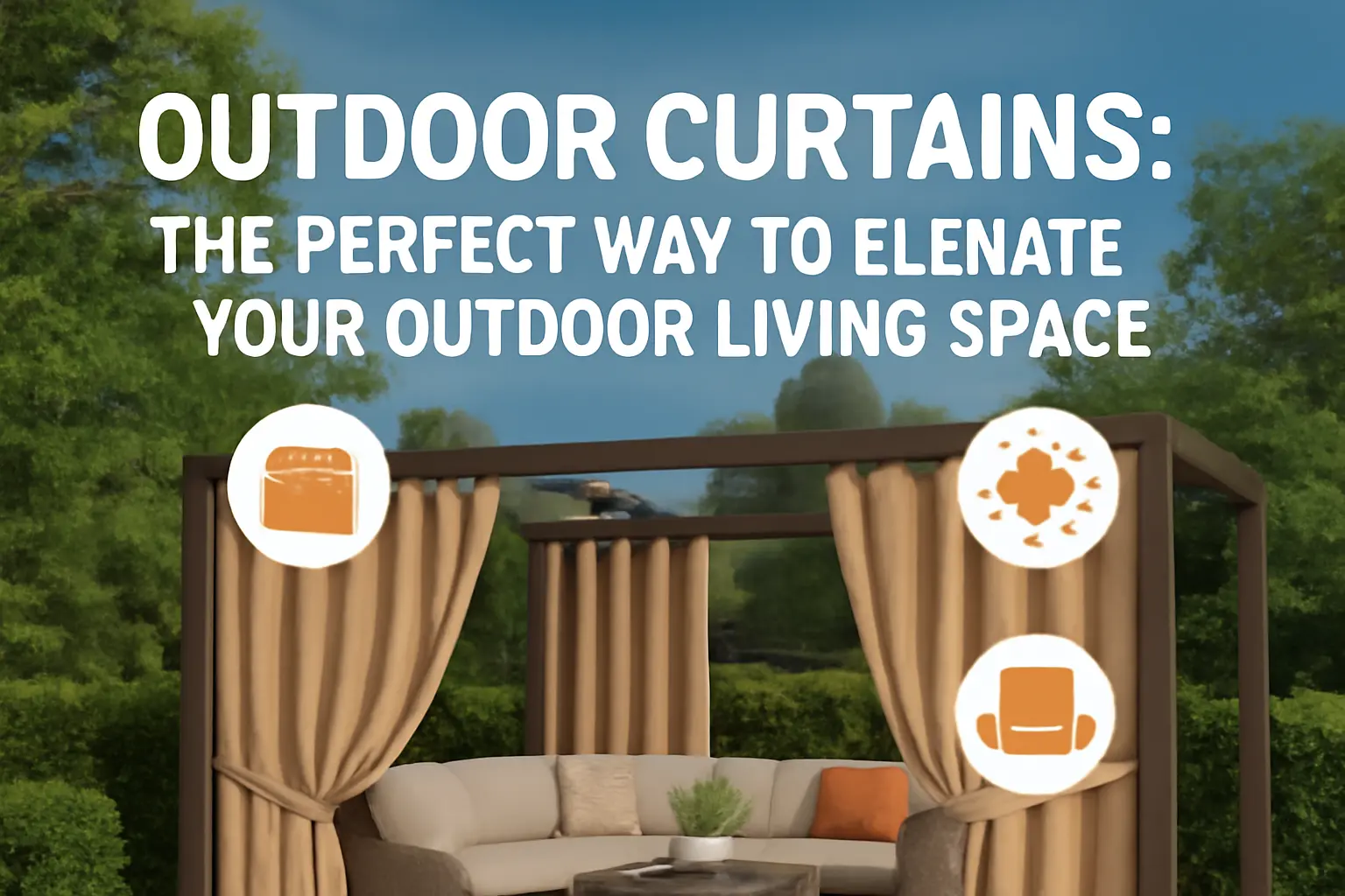 Outdoor Curtains: The Perfect Way to Elevate Your Outdoor Living Space